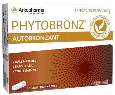 Arkopharma phytobronz autobronzant 30 gélules